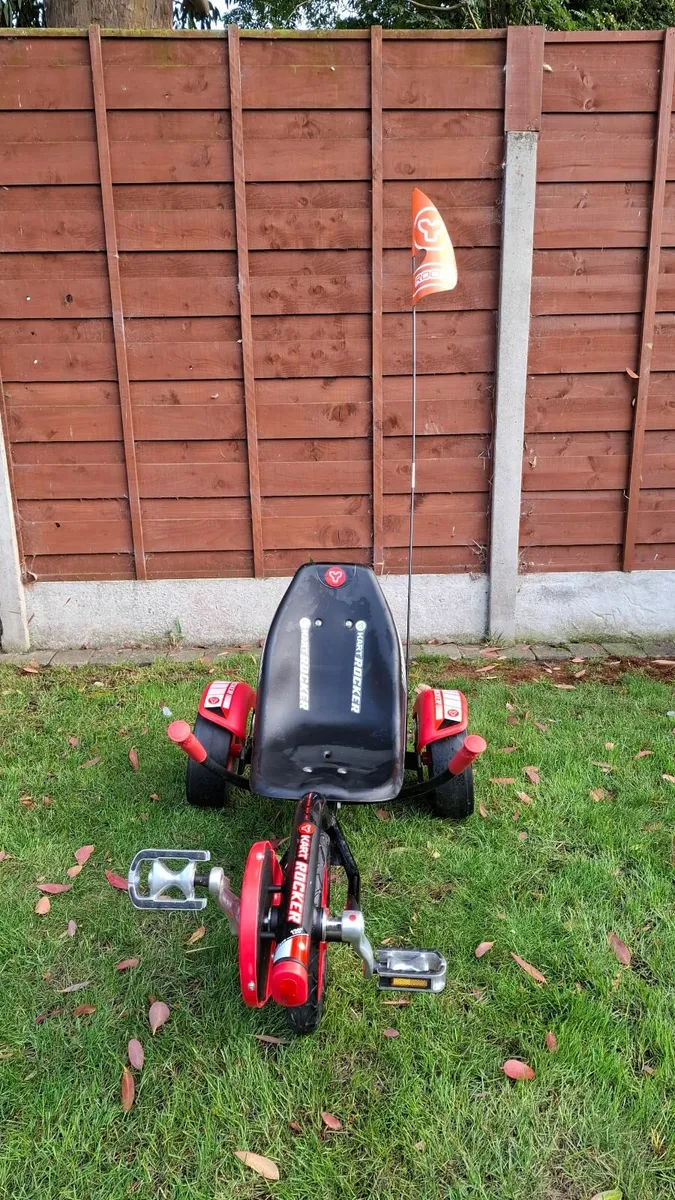Yvolution Y rocker Black and Fire Go Kart - Image 3