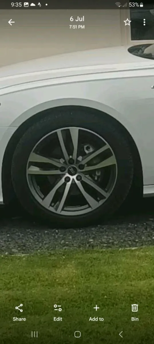 Genuine audi s line alloys 19 inch - Image 2