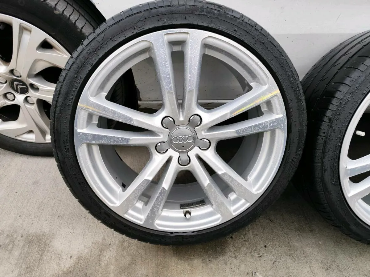 18" Audi A3 / S3 alloys in excellent condition - Image 2