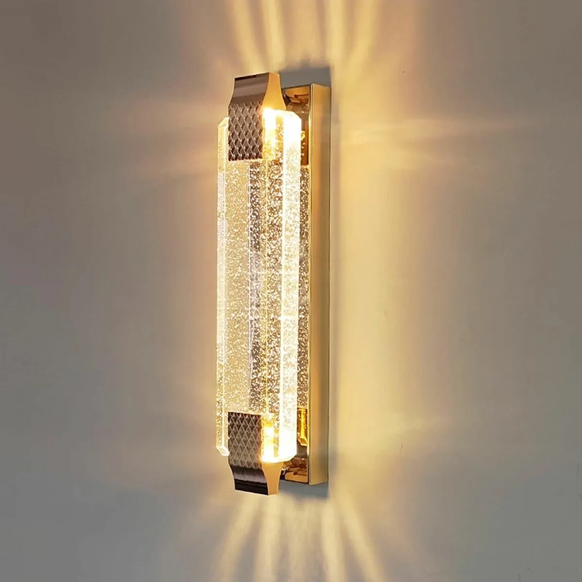 LED Wall Light Indoor Crystal Lamp Contemporary Li - Image 1