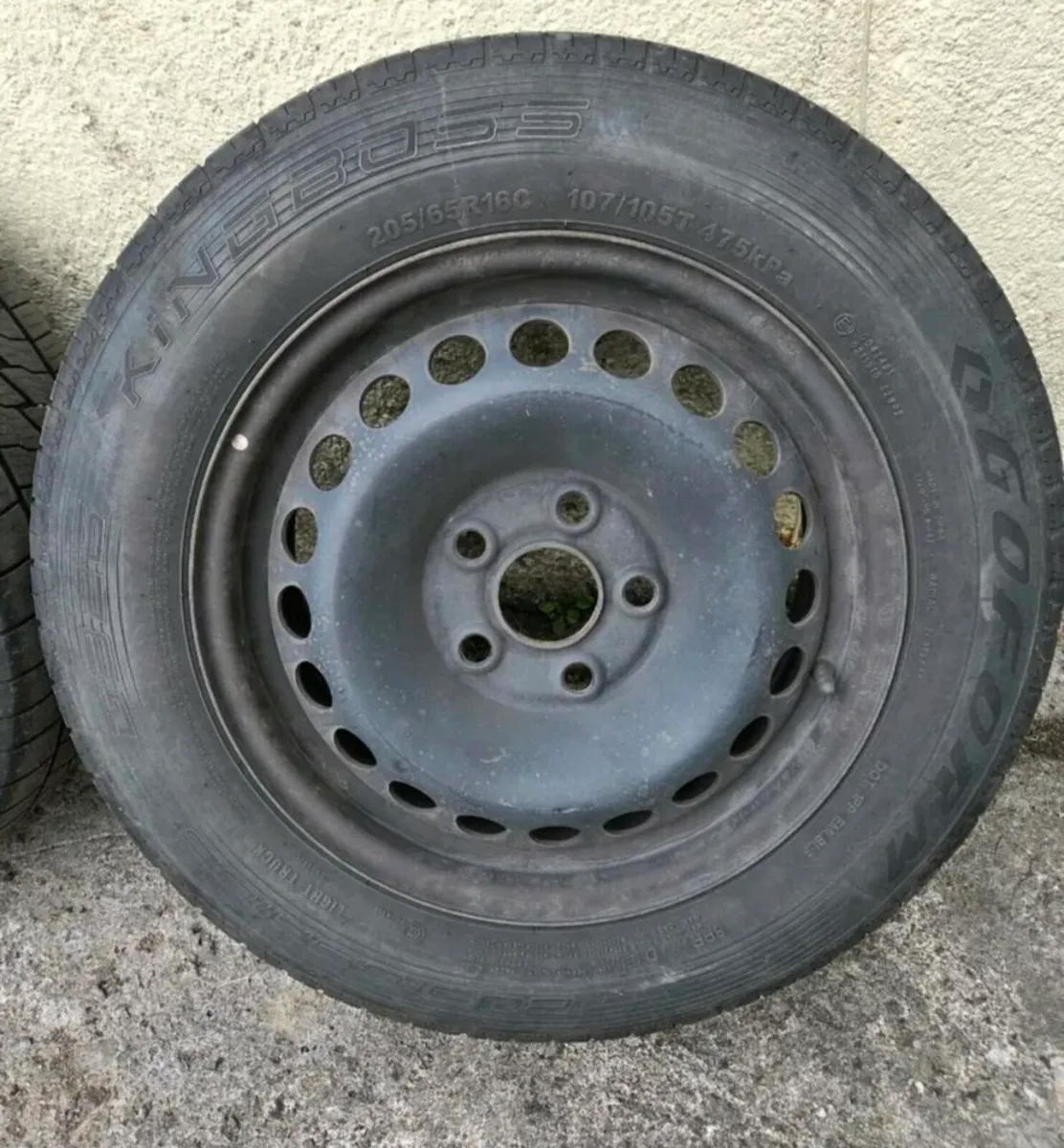 VW Transporter Steel Rims & Tyres - Image 3