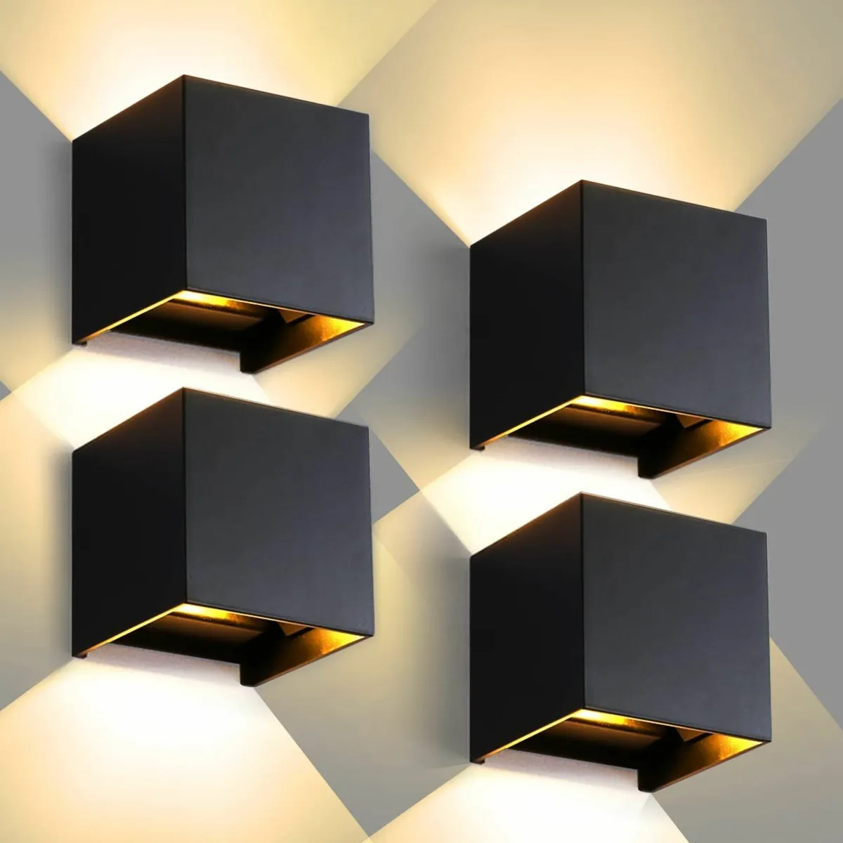Outdoor Wall Lights 12W Waterproof IP65 LED Outsid - Image 1