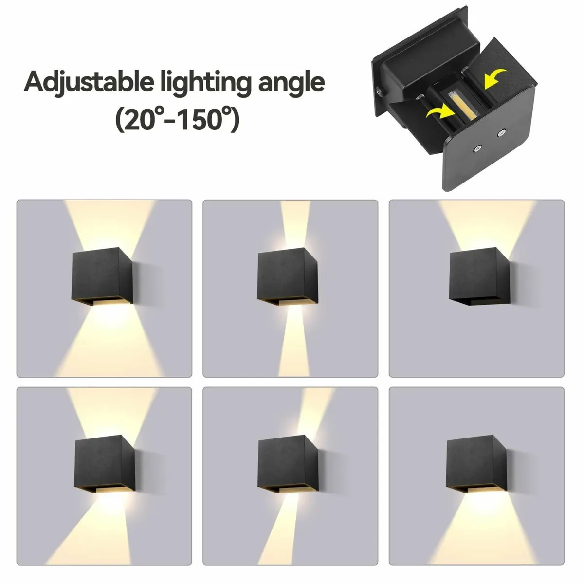 Outdoor Wall Lights 12W Waterproof IP65 LED Outsid - Image 3