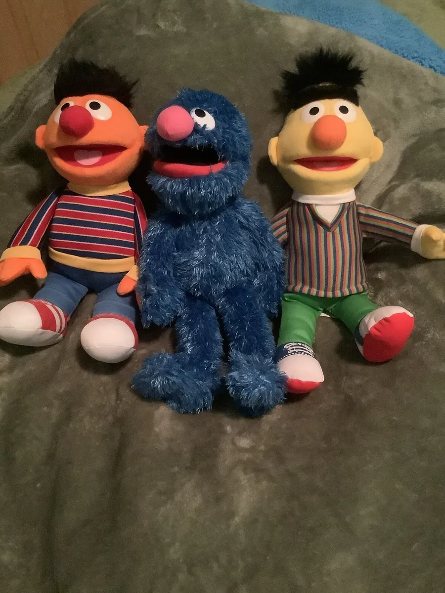 New Ernie, Bert and Grover Sesame Street. - Image 1