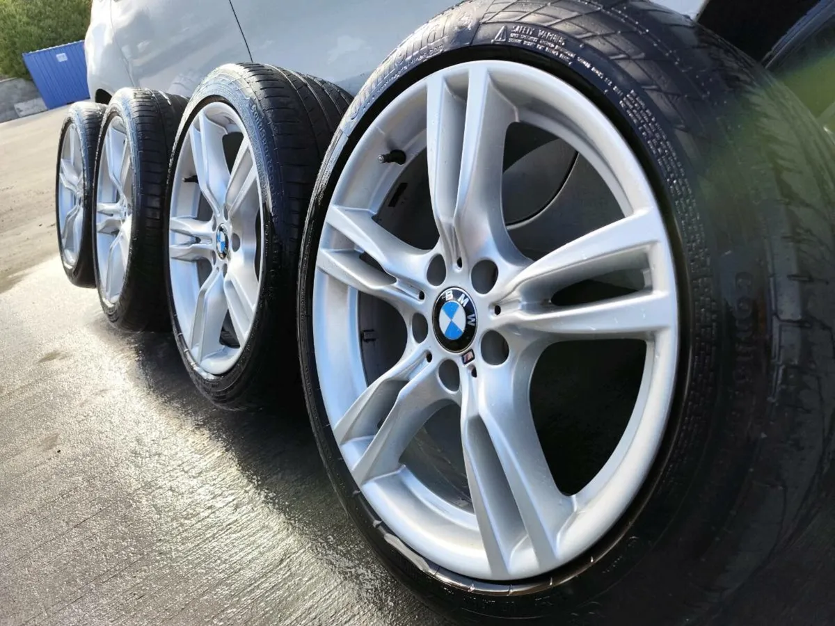 18" BMW M-sport. Continental runflat tyres. - Image 1