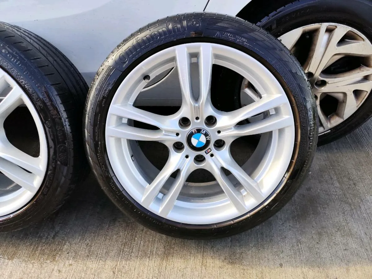 18" BMW M-sport. Continental runflat tyres. - Image 2