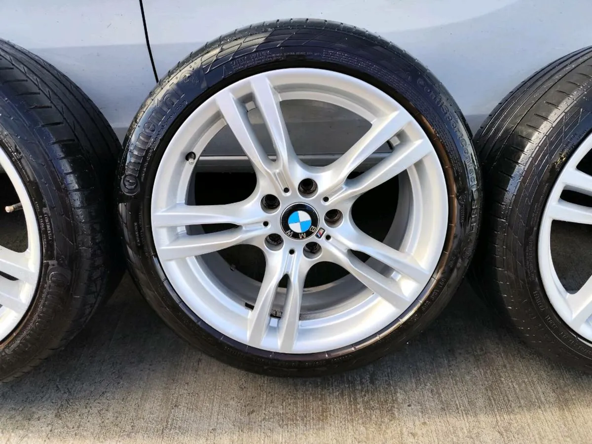 18" BMW M-sport. Continental runflat tyres. - Image 3