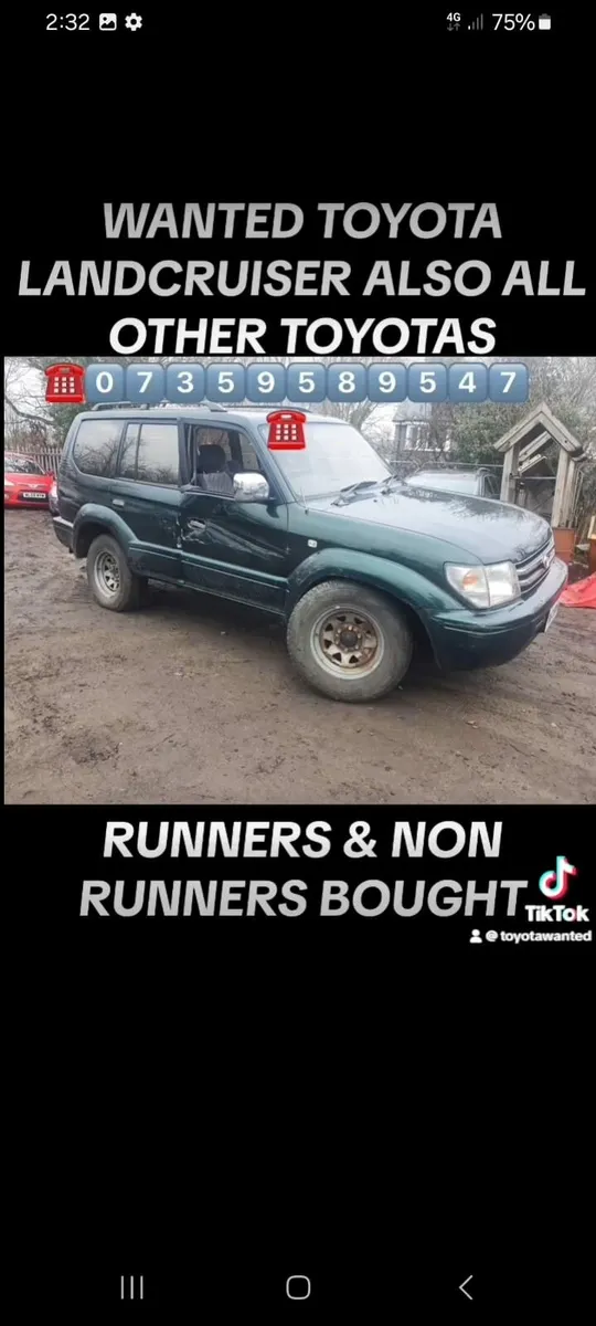 Car's vans jeeps lorrys farm equipment wanted - Image 4