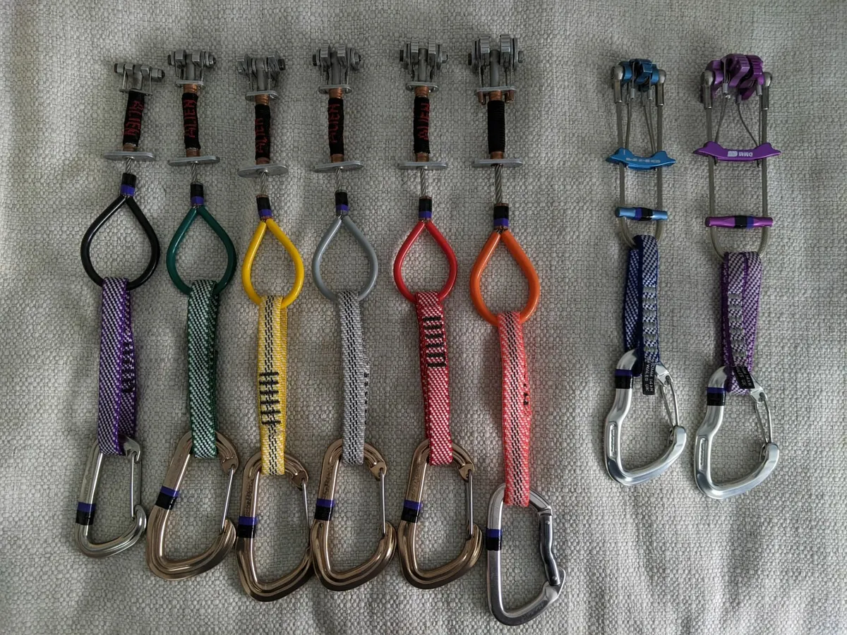 Alien + DMM climbing cams - Image 1