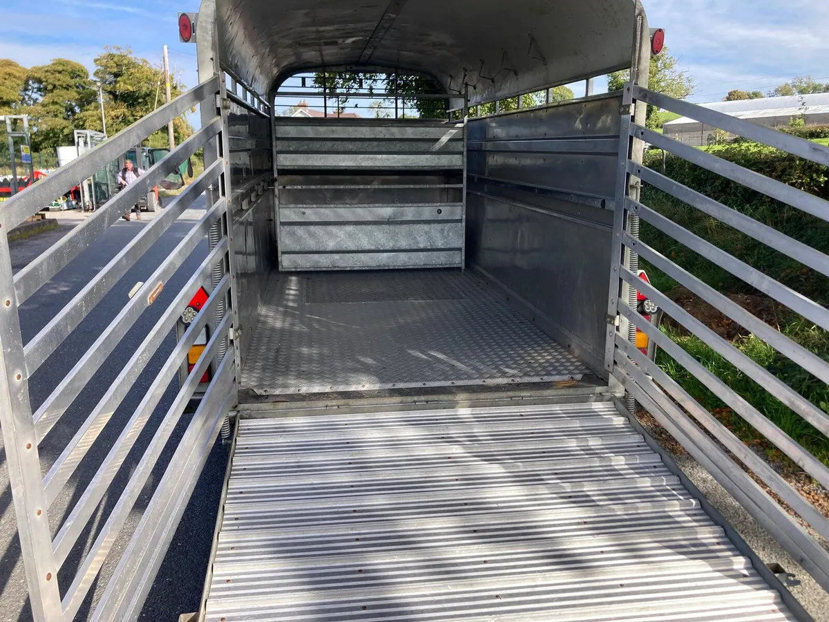 2020 Nugent 14x6 Tri Axle Cattle Trailer - Image 3