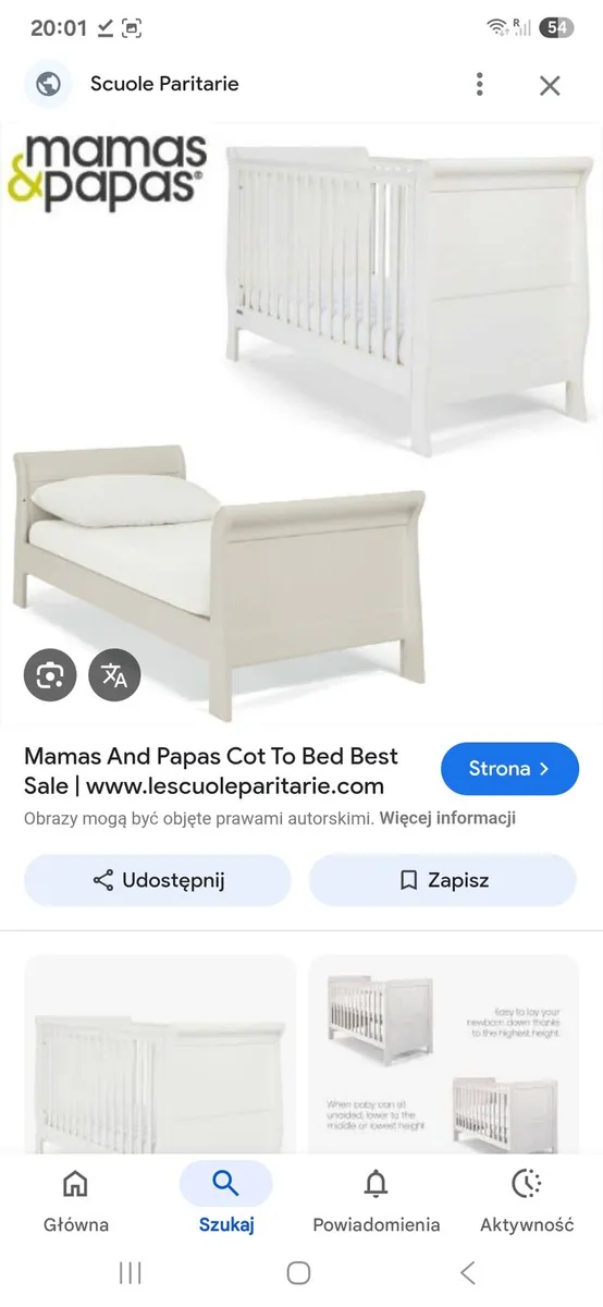 Cot bed - Image 3