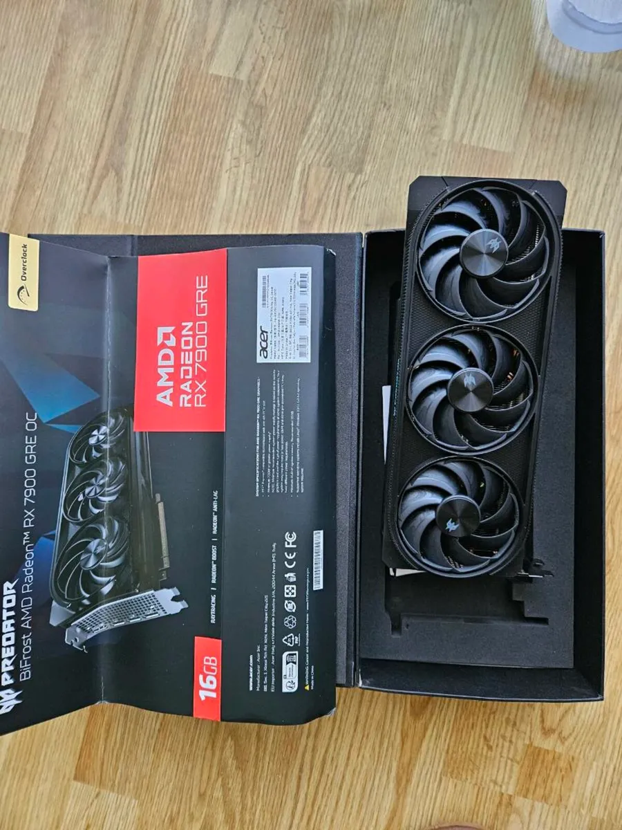 Rx 7900gre graphics card  acer bifrost - Image 1