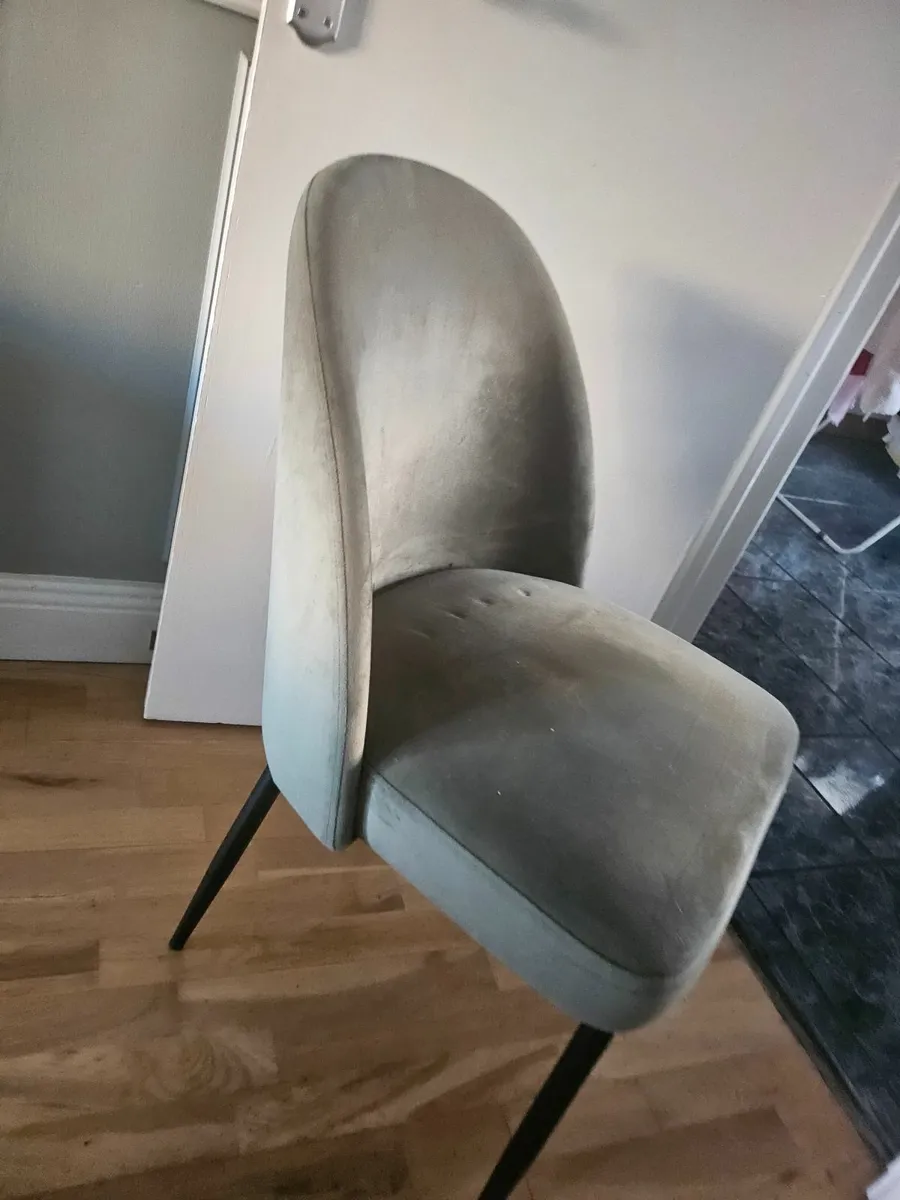 Dining chairs x 4 - Image 3