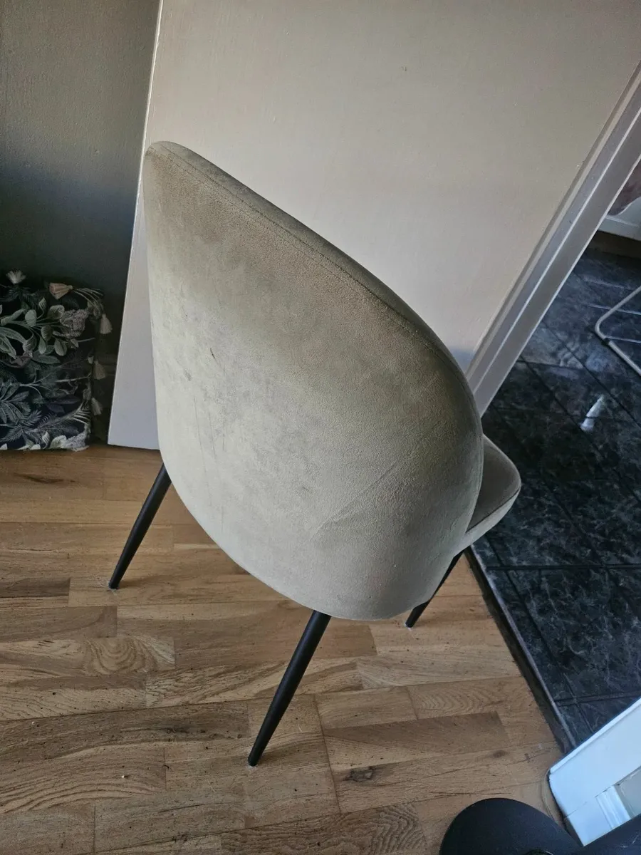 Dining chairs x 4 - Image 4