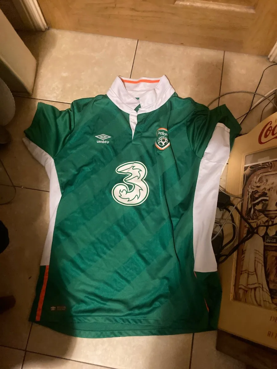 2016 Irish republic soccer jersey free postage