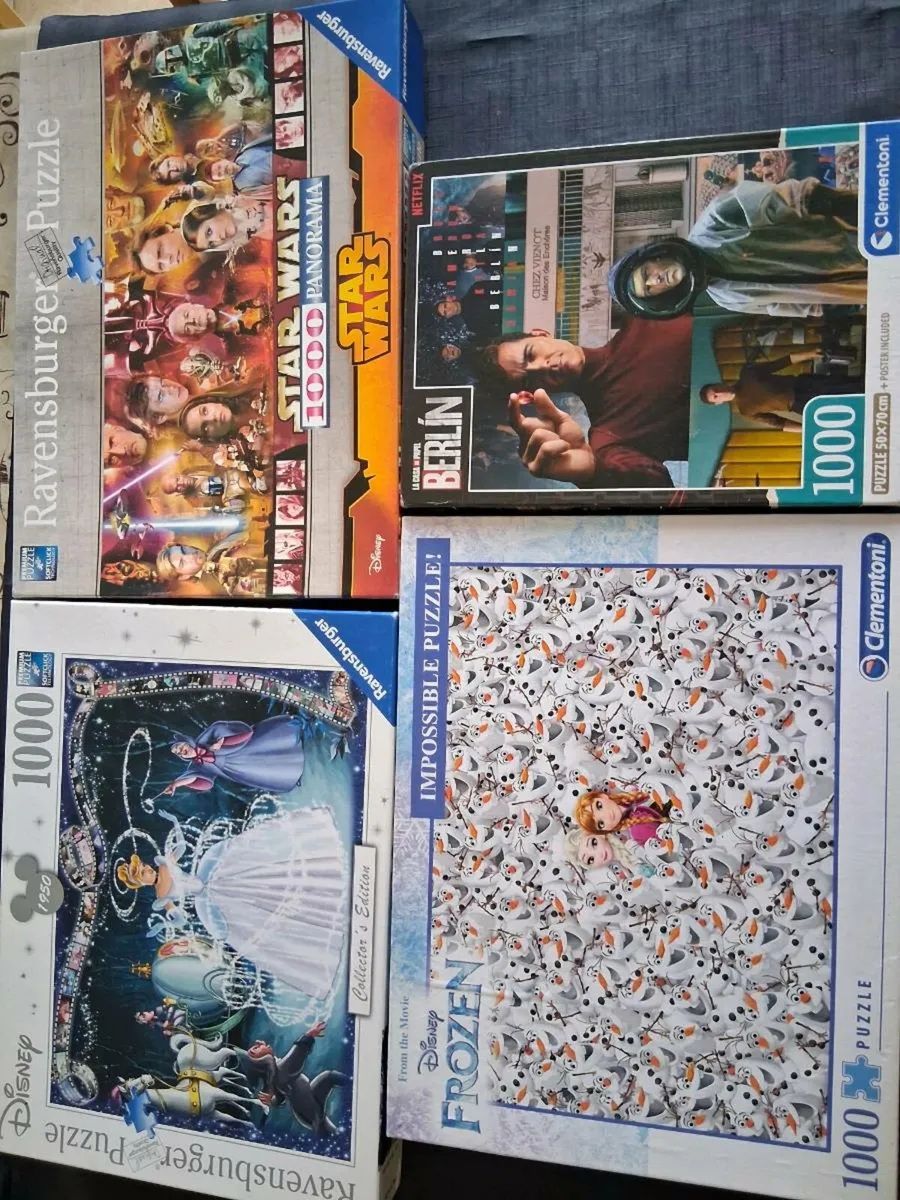 1000 Piece Jigsaw Puzzles - Image 1