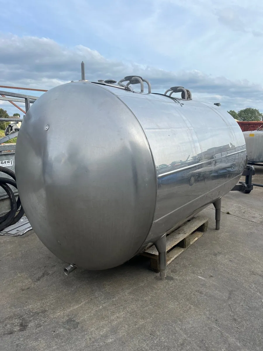 Stainless milk tank - Image 1