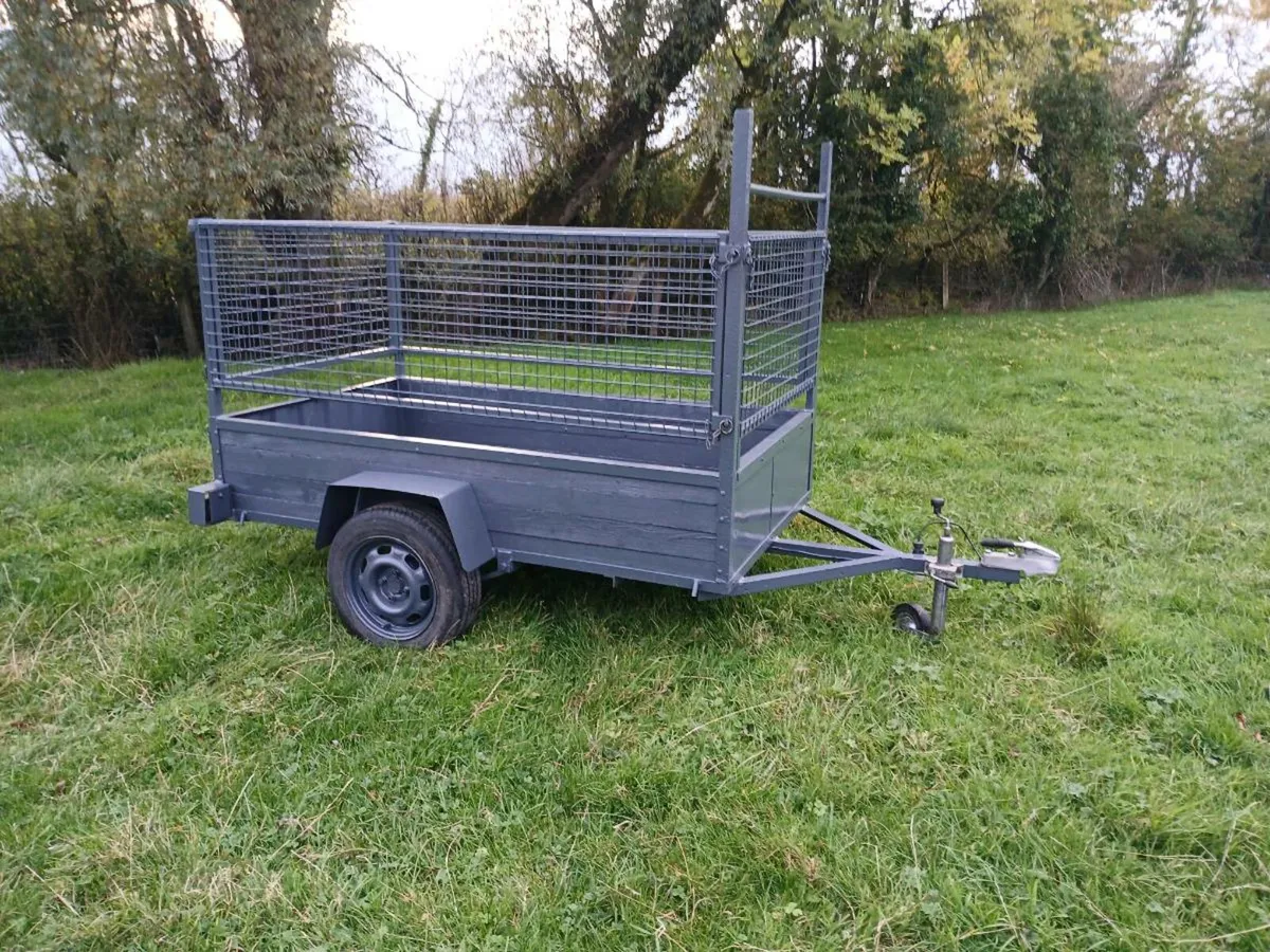 7 by 4 car trailer - Image 1