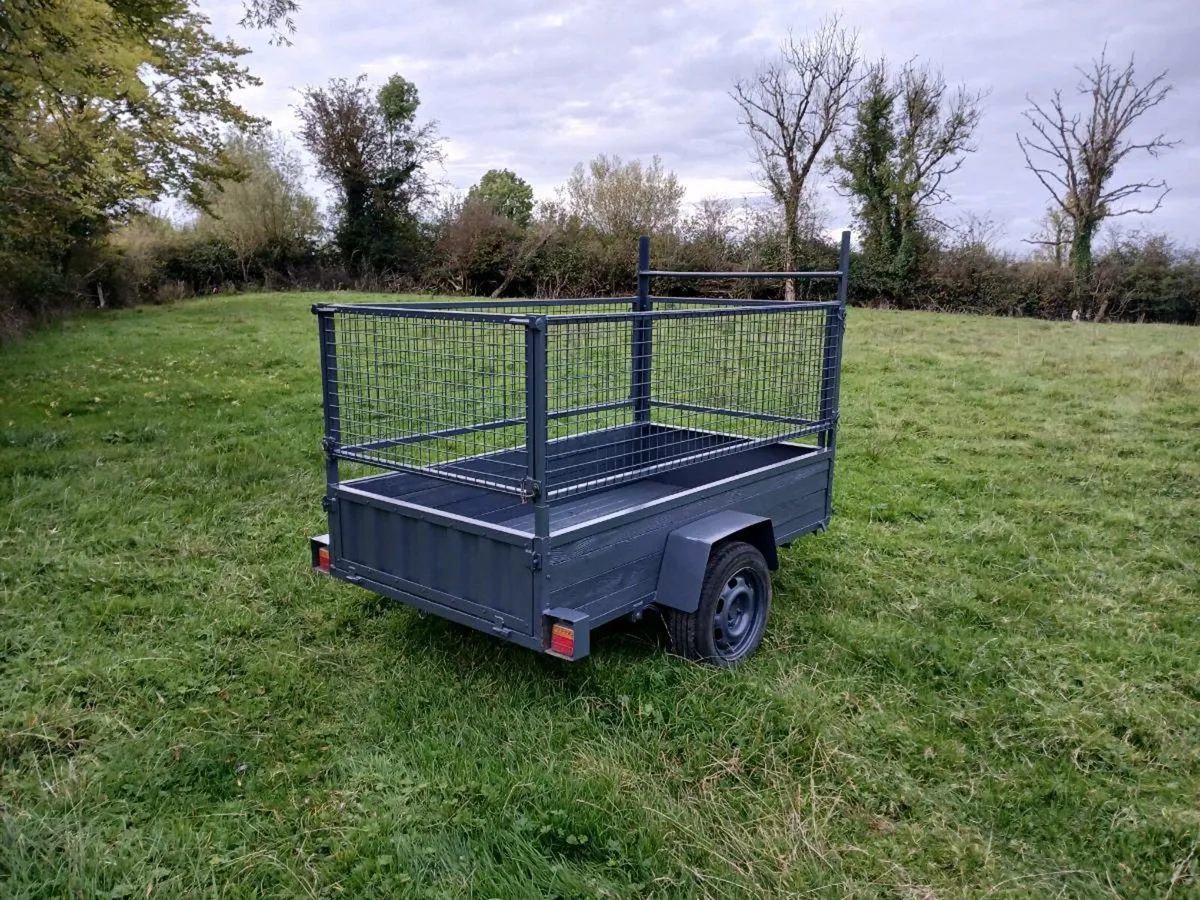 7 by 4 car trailer - Image 2