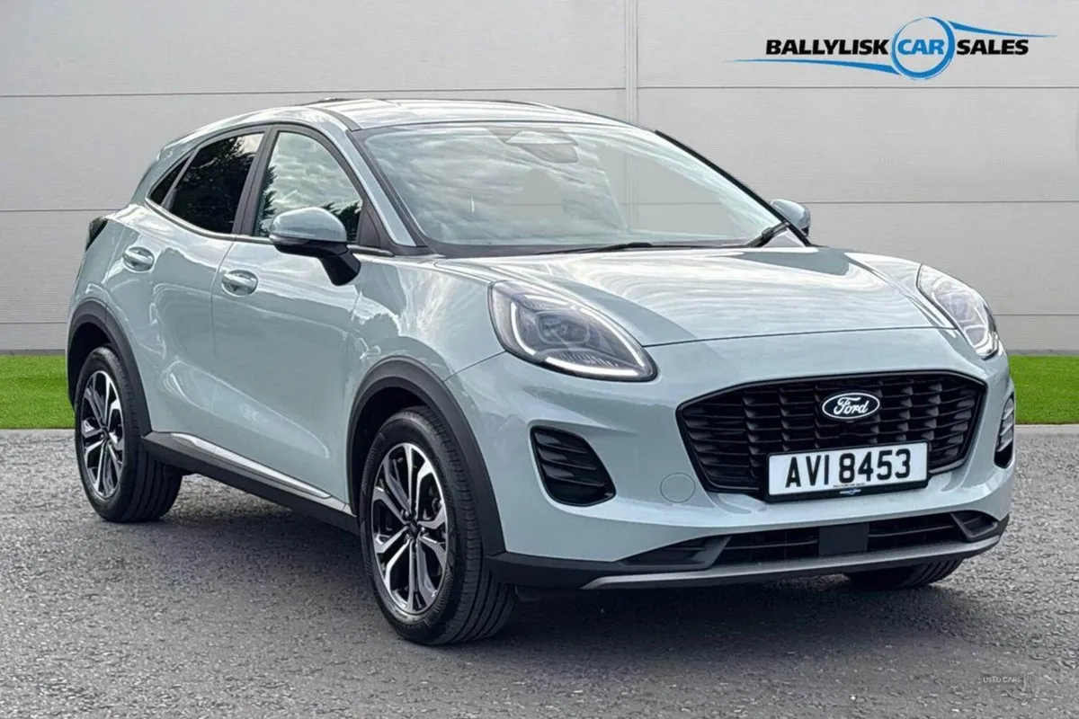 Ford Puma 1.0t 125PS Titanium in Cactus Grey With - Image 1