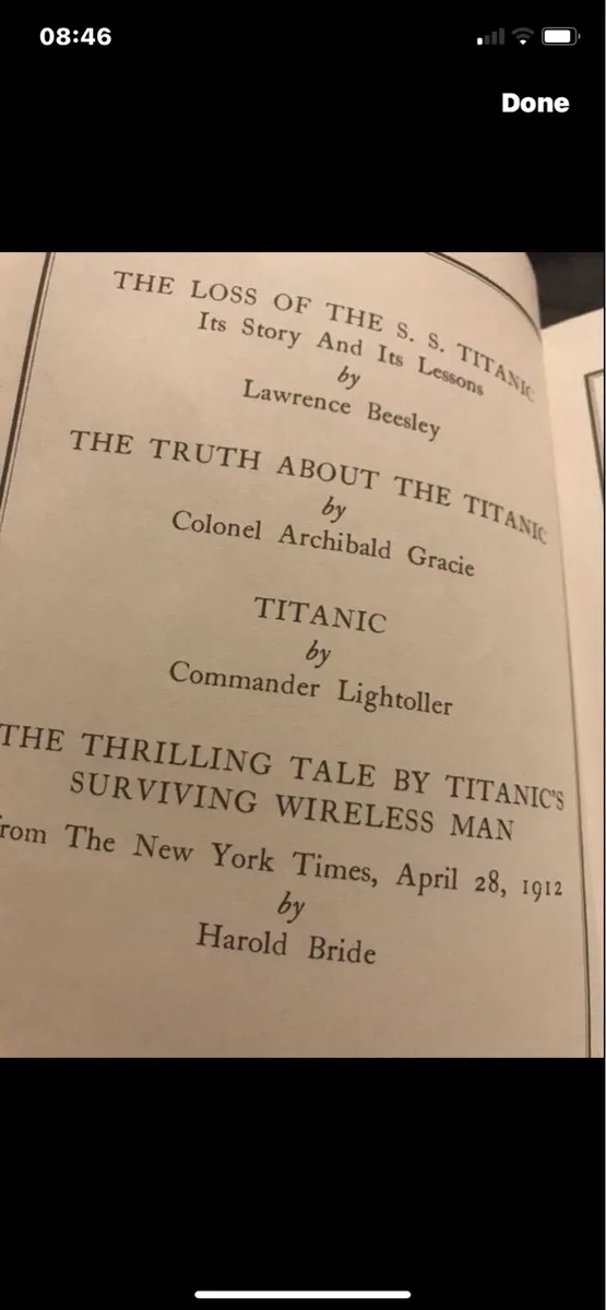 The Story of The Titanic- By Survivors - Image 2