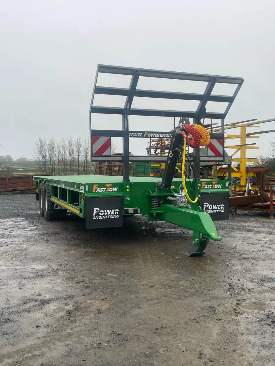28ft bale trailer - Image 2