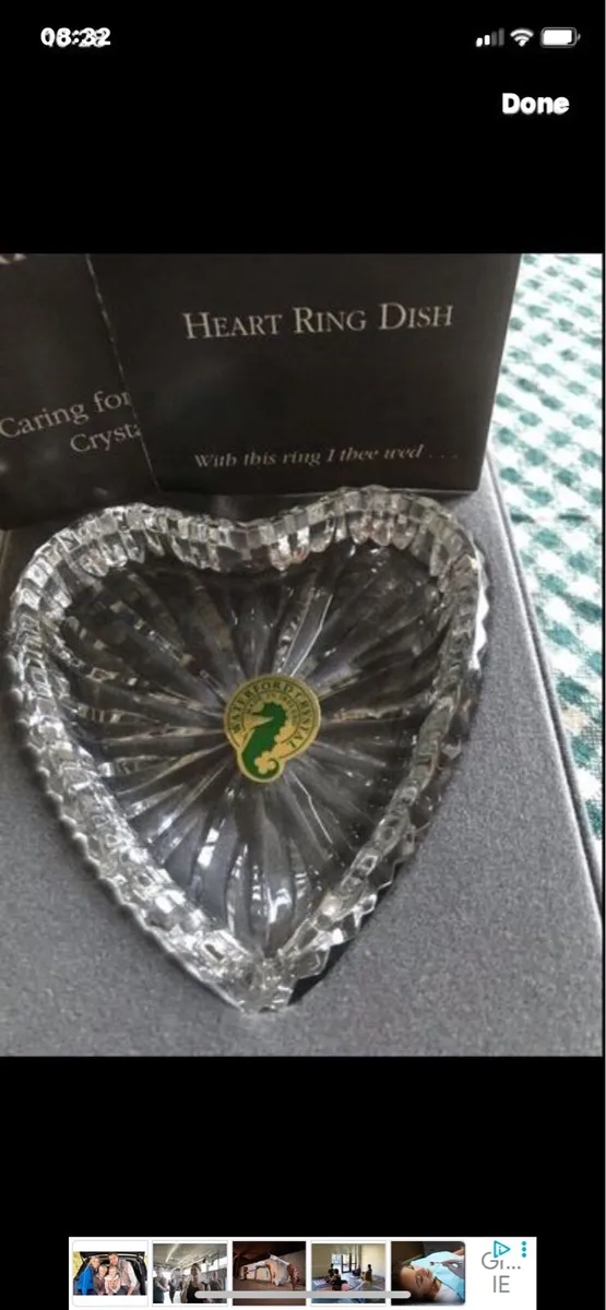 Vintage Waterford Crystal Ring Dish - Image 2