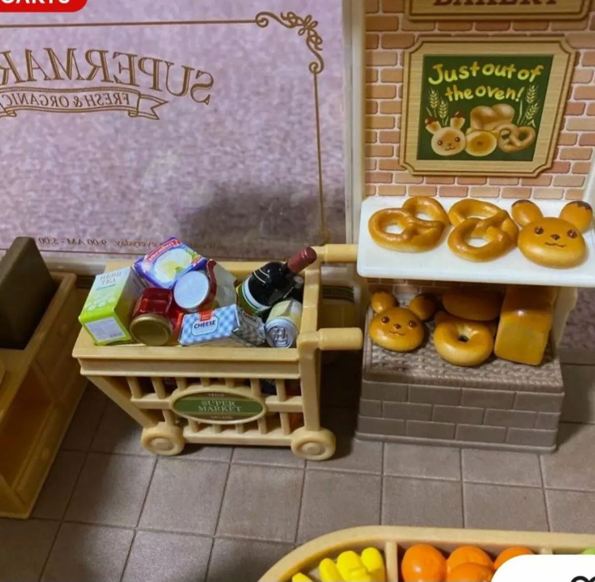 Vintage Sylvanian Family Grocery Store - Image 4