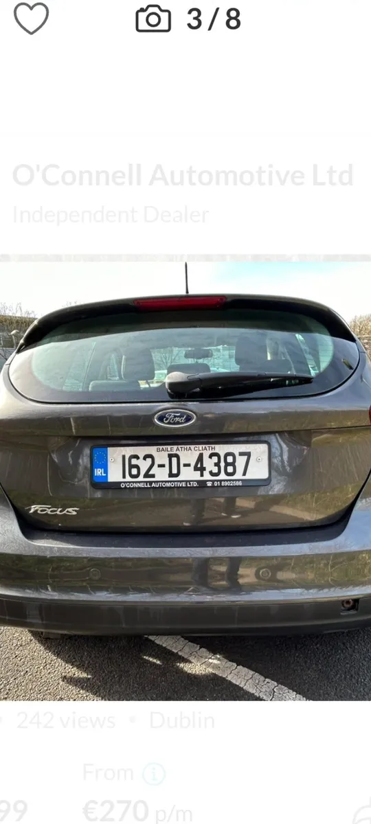 Ford Focus 1.5TDi Titanium 162 - Image 3