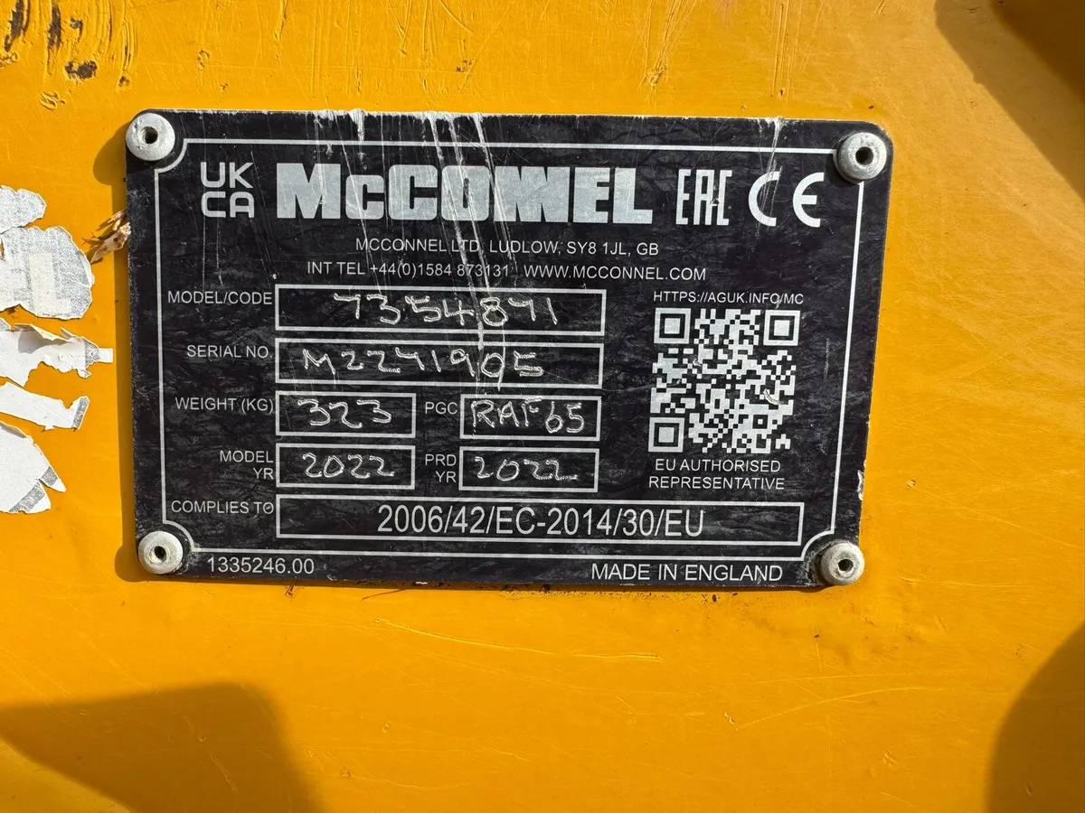 2022 MCCONNEL PA6565T HEDGECUTTER - Image 3