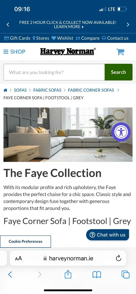 Corner sofa - Image 1