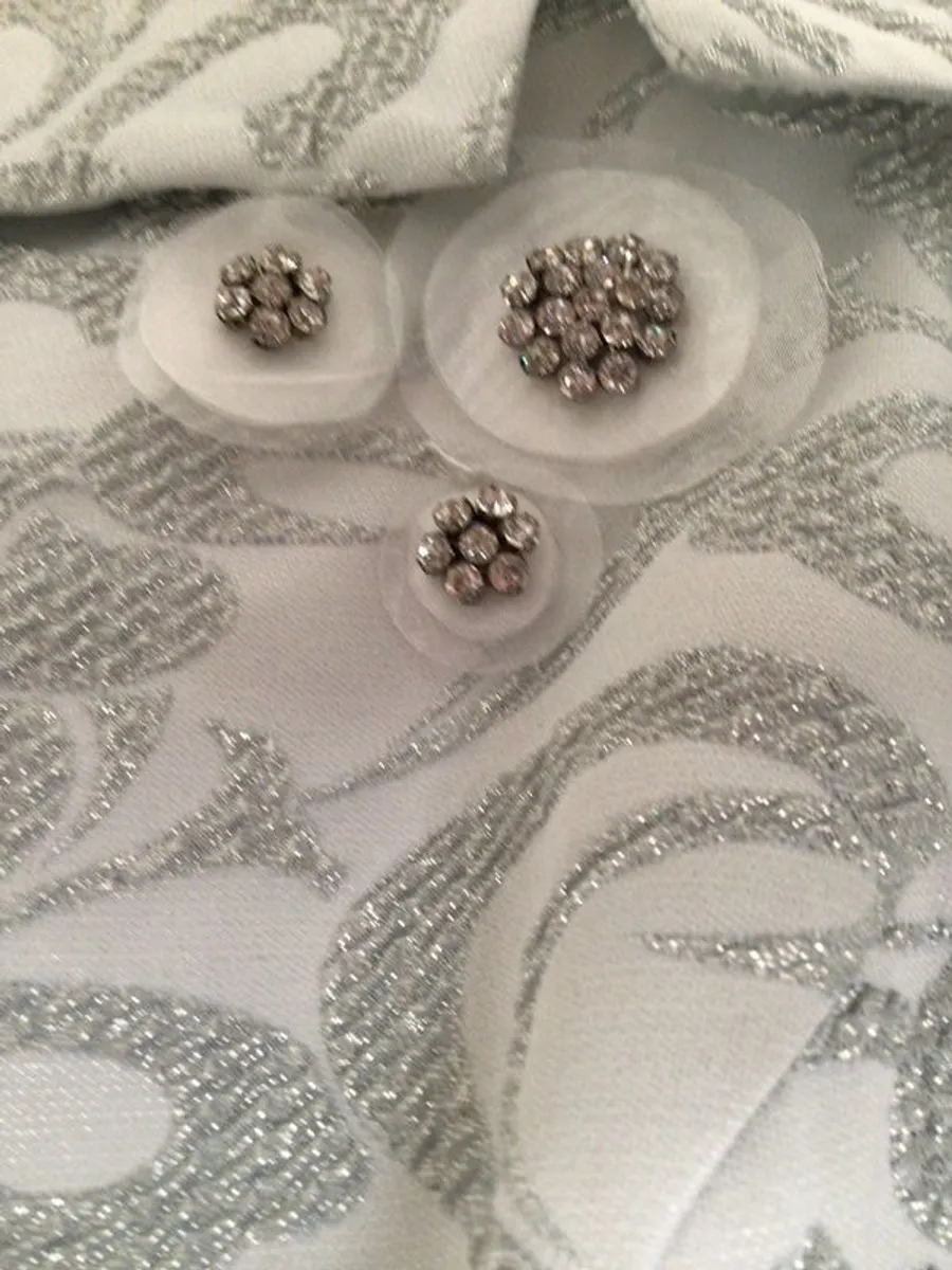 Stunning Ella Boo embossed design Size 14 dress - Image 4