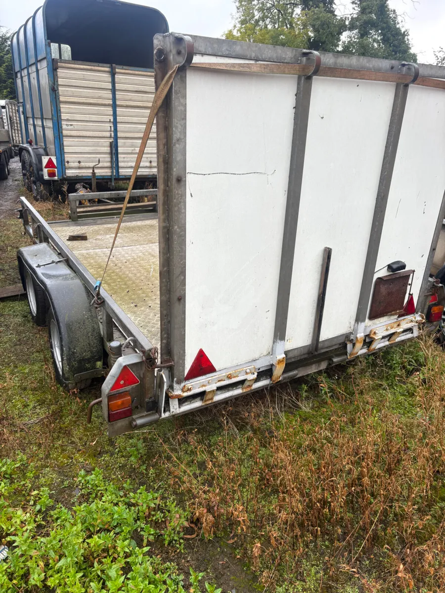 Ifor Williams 10ft plant trailer - Image 2