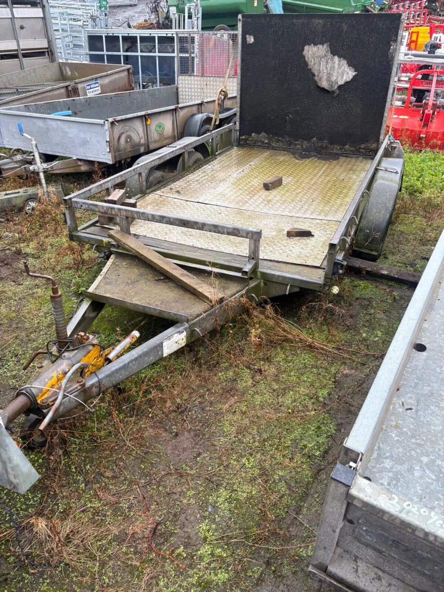 Ifor Williams 10ft plant trailer - Image 1