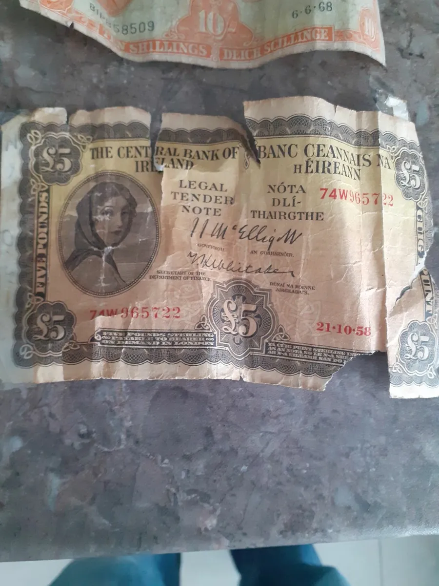 Old irish notes - Image 2