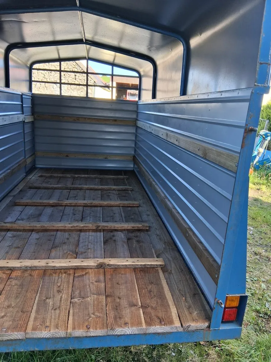 Cattle trailer 12ft x 5'6ft - Image 4
