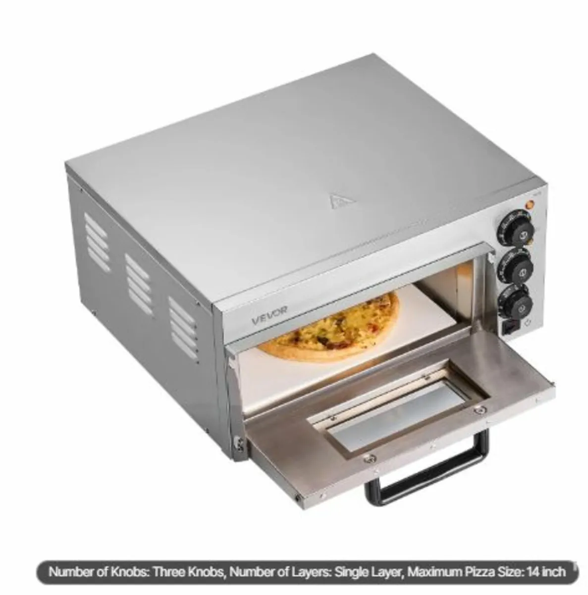 Commercial Countertop Pizza Oven Electric Pizza - Image 4