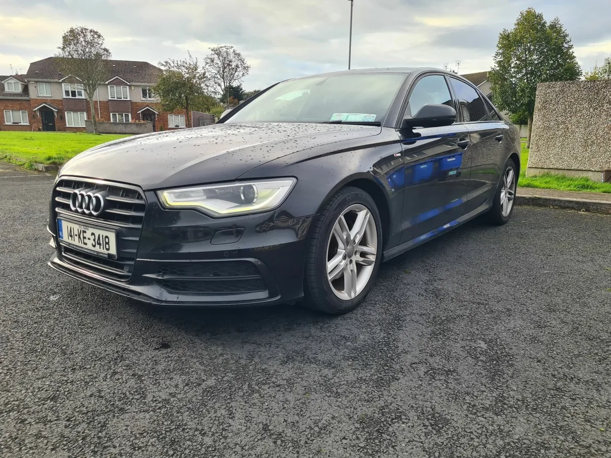 Audi A6 2014,Sline Black Edition - Image 1