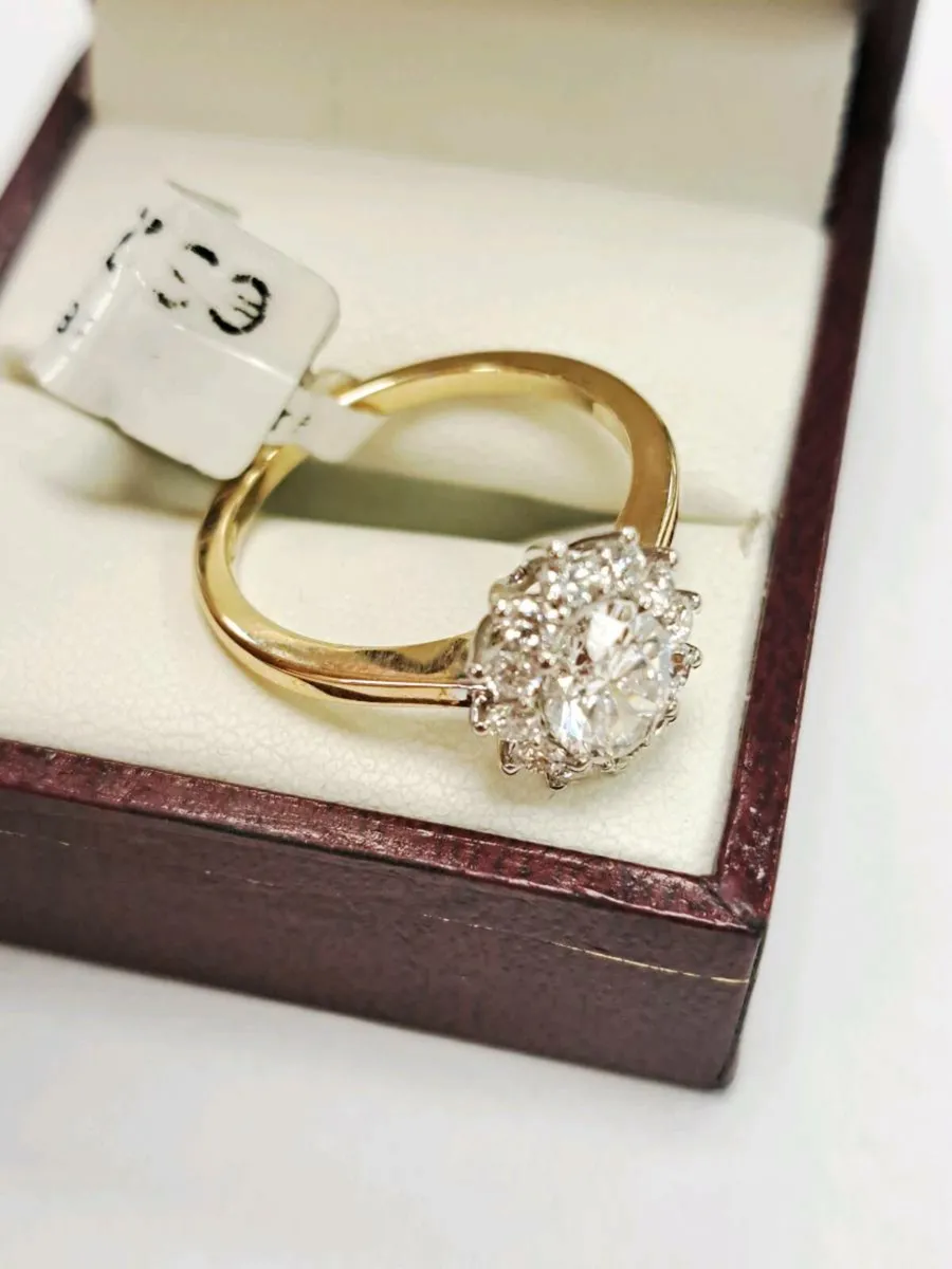 18K Gold Diamond Ring 18CT - Image 3