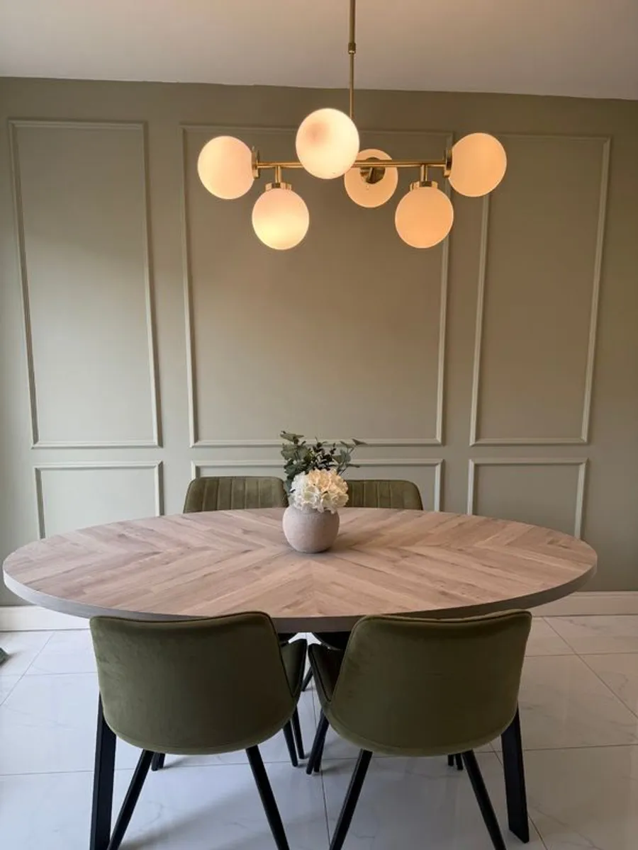Dining Table and Chairs Set - Image 2