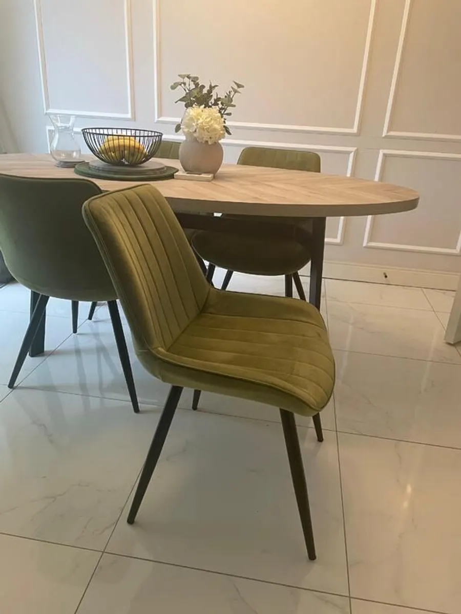 Dining Table and Chairs Set - Image 3