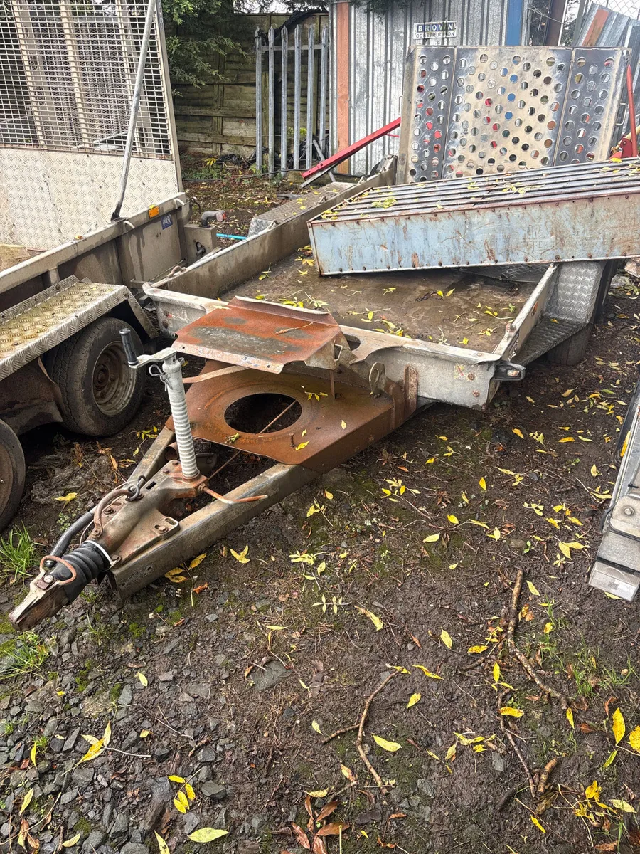 Ifor Williams 10ft plant trailer - Image 1