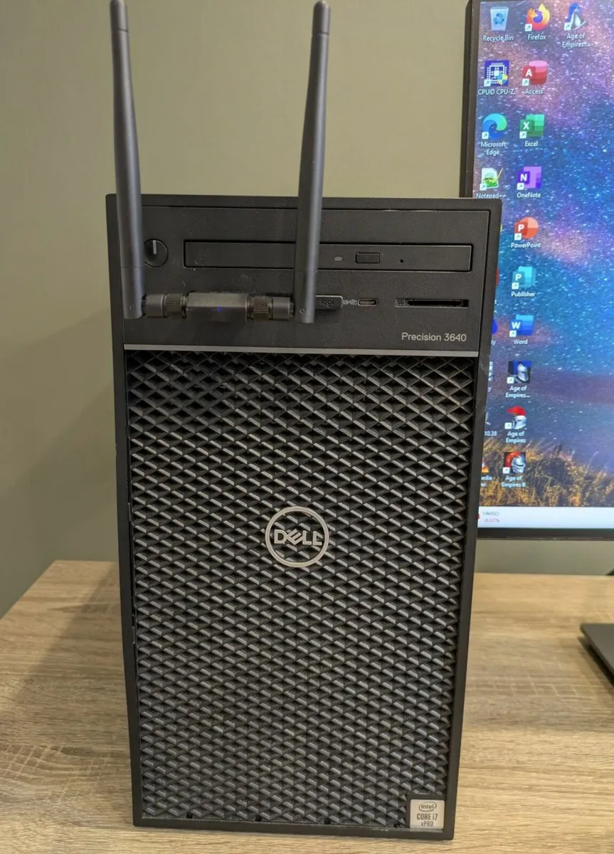 10th Gen i7 Dell Precision 24" LCD 16GB Win11 Wifi - Image 3