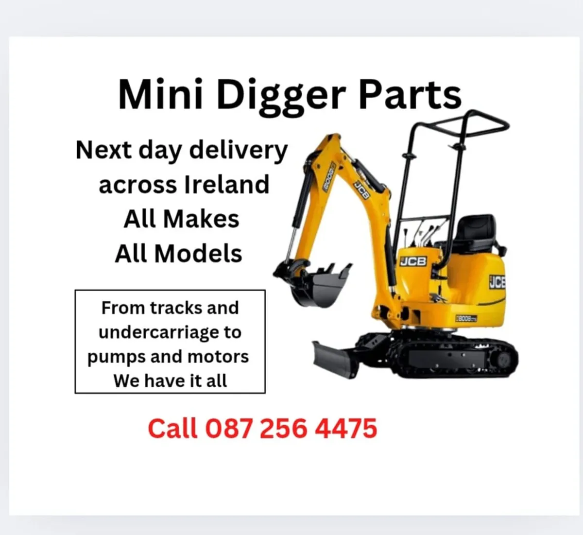 Mini Digger and Dumper Spares - Image 1