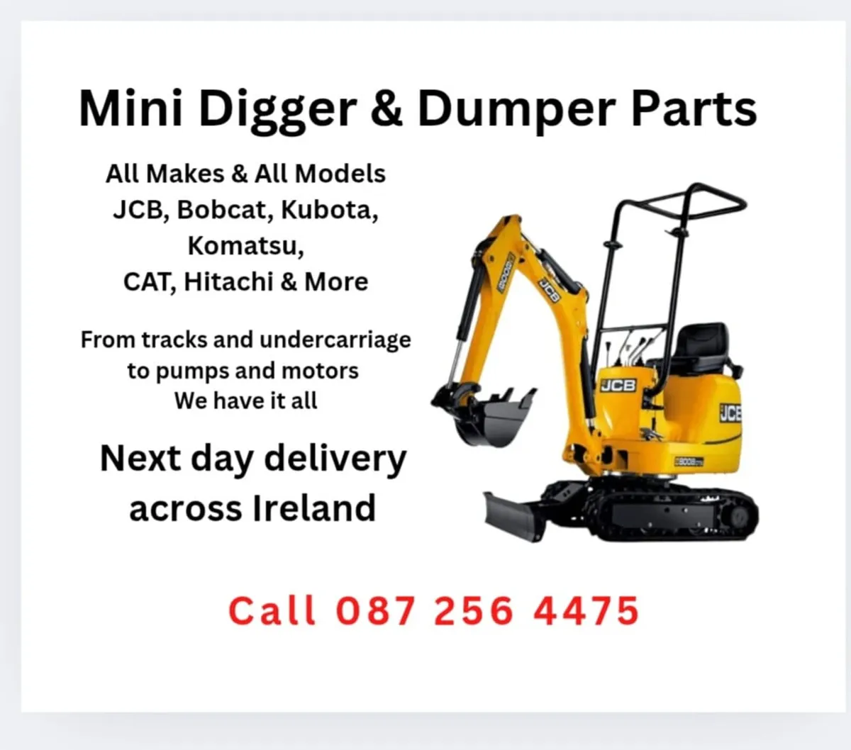Mini Digger and Dumper Spares - Image 2