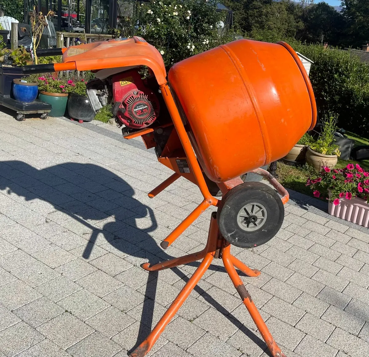 Belle 150 petrol cement mixer - Image 3