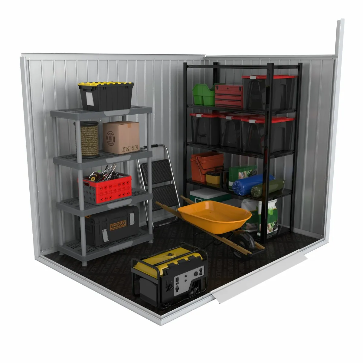 Sale on Palladium 8×6 Premium Steel Garden Sheds - Image 4
