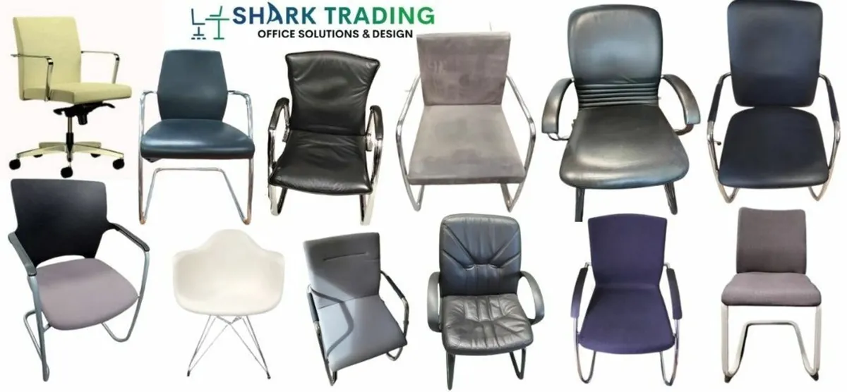 Pre-Loved Meeting Chairs | Large Stock | - Image 1