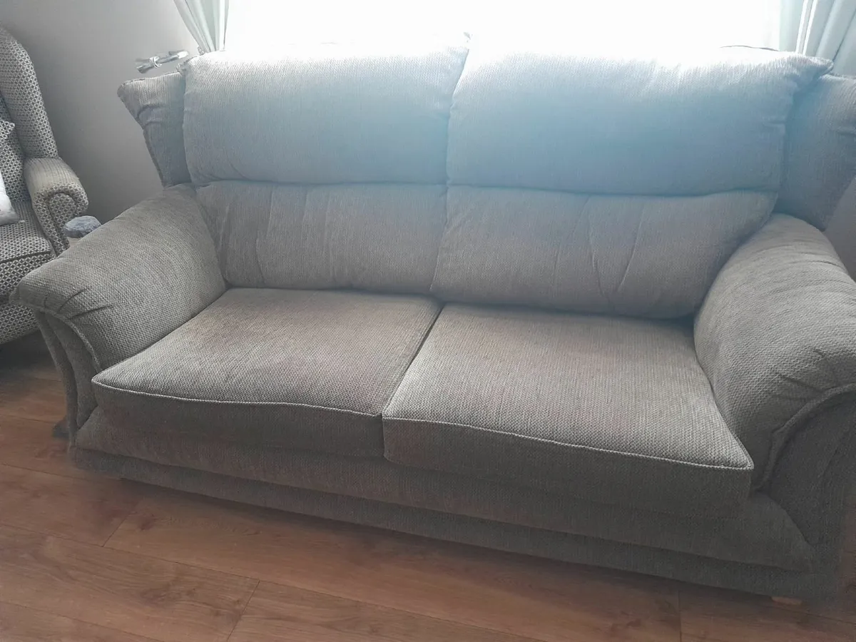 3 Seater Sofa and Two Armchairs - Image 3