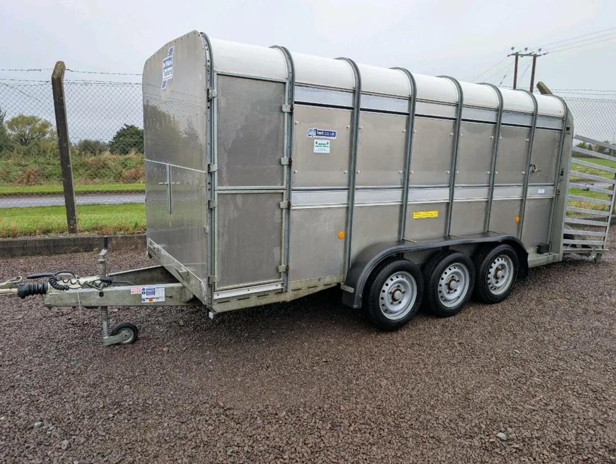 Ifor Williams Tri-Axle Cattle/Sheep(no Vat) - Image 1